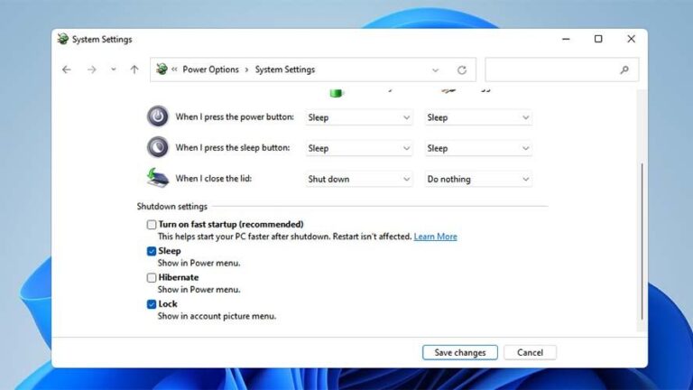 Does Windows 11 use fast Startup?