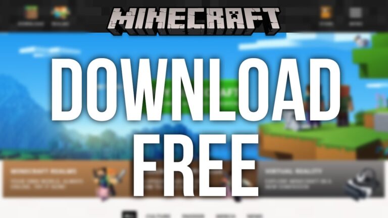 How can I get Minecraft free?