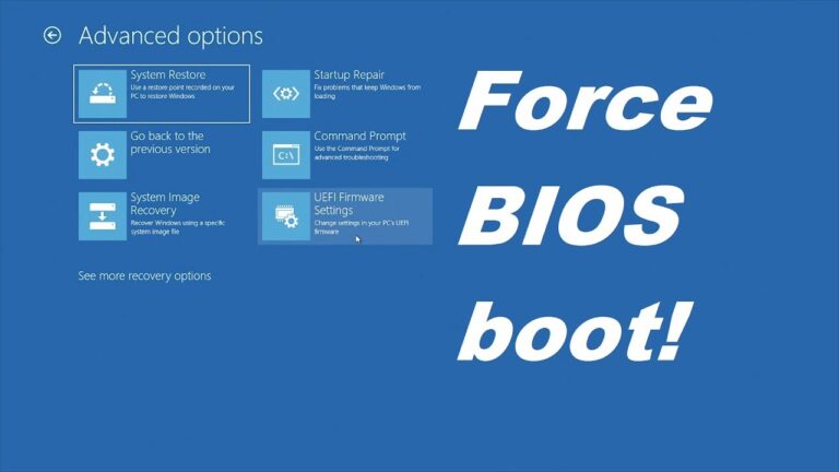 How do I boot into BIOS?
