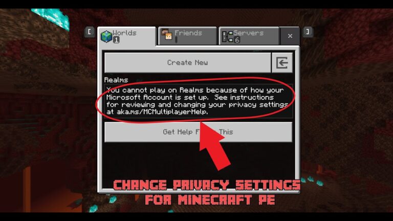 How do I change my online safety in Minecraft?