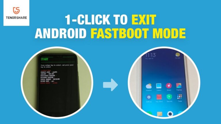 How do I exit fastboot mode?