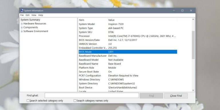 How do I know if UEFI is enabled?