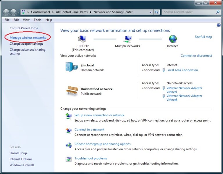 How do I manually connect to a network?