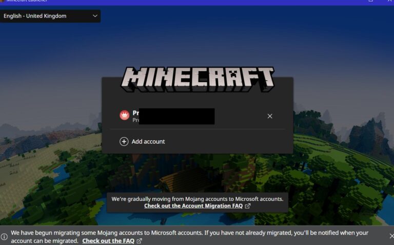 How do I recover my Microsoft Minecraft account?