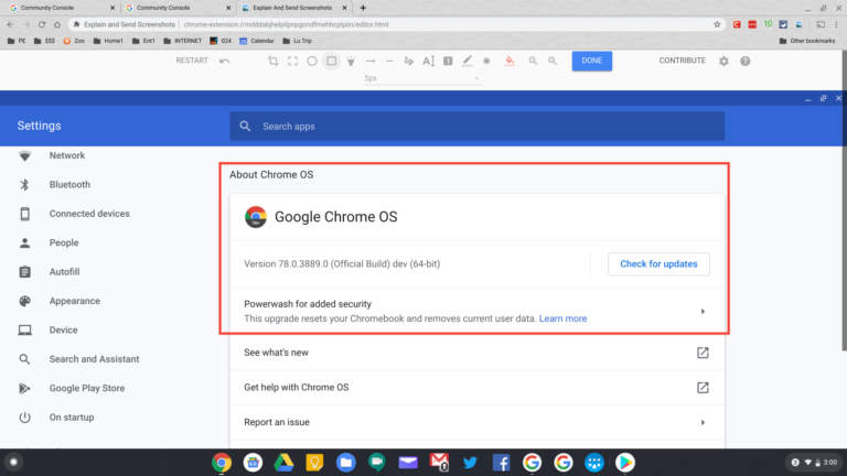 How do I upgrade my Chromebook?