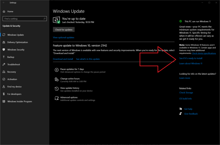 How do you get Windows 11 after choosing stay on Windows 10 for now?
