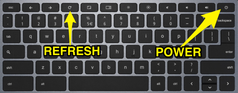 How do you refresh a Chromebook?