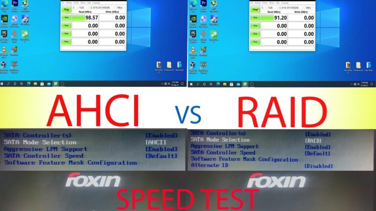 Is AHCI or RAID faster?