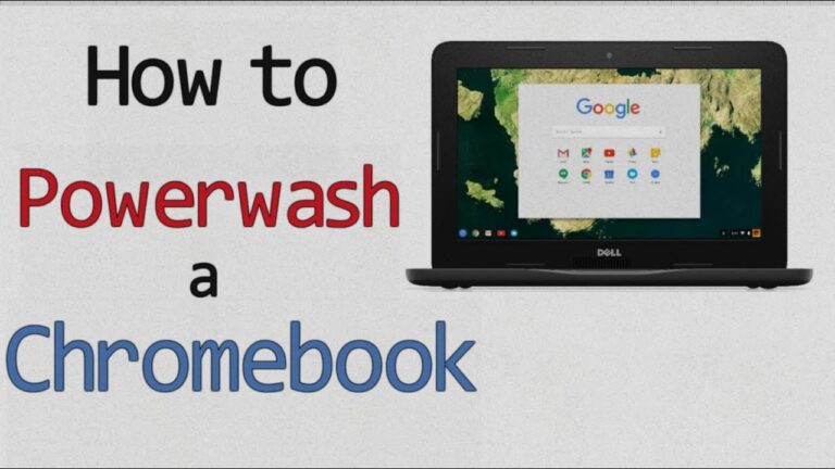 Is it OK to powerwash a Chromebook?