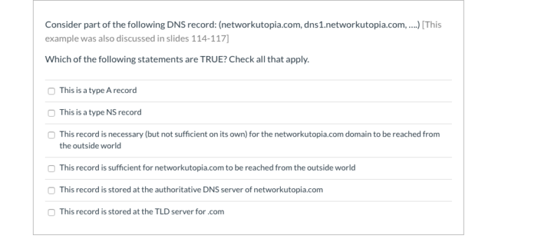 What are some reasons DNS is necessary check all that apply?