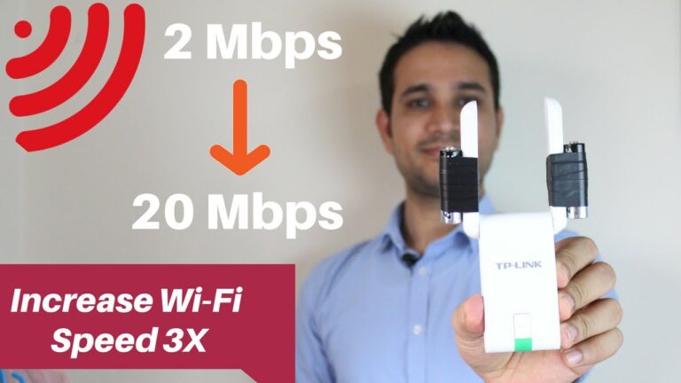 What device increases internet speed?