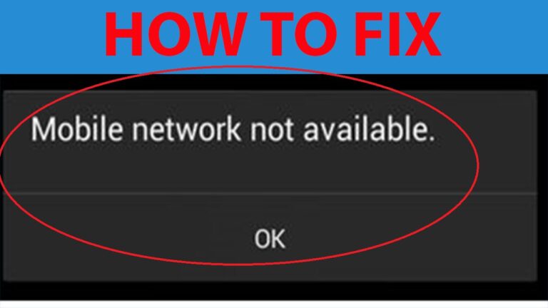 What does network unavailable mean?