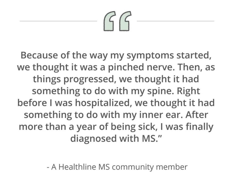 What does undiagnosed MS feel like?