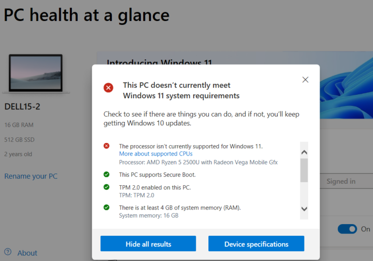 What happens if I force install Windows 11?
