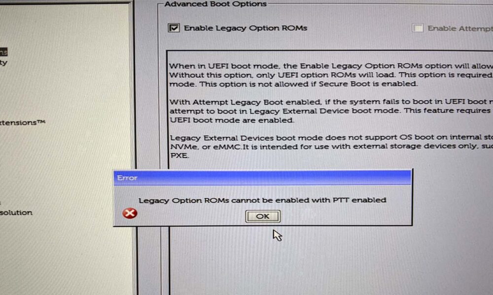 What is legacy option ROM BIOS? - TechDIY.info