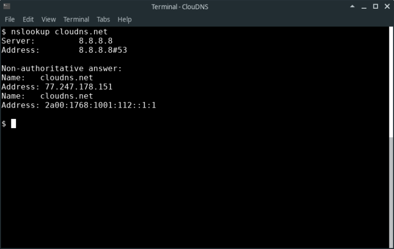 What is nslookup command in CMD?
