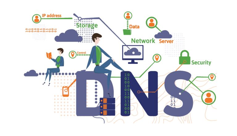 What is the difference between DNS and HTTPS?