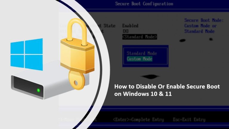 What will happen if I disable secure boot on Windows 11?
