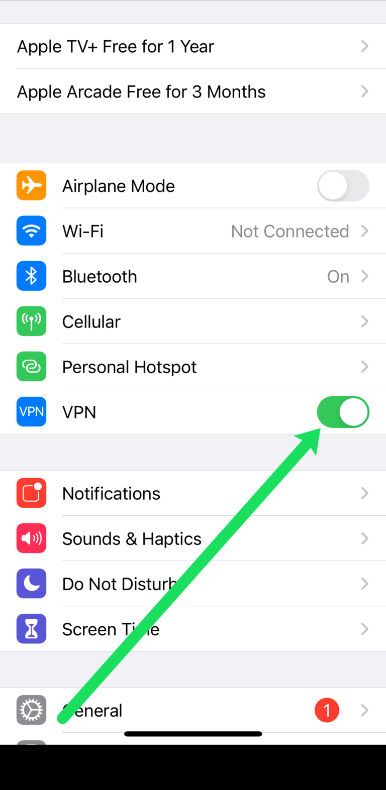 When should I turn off my VPN?