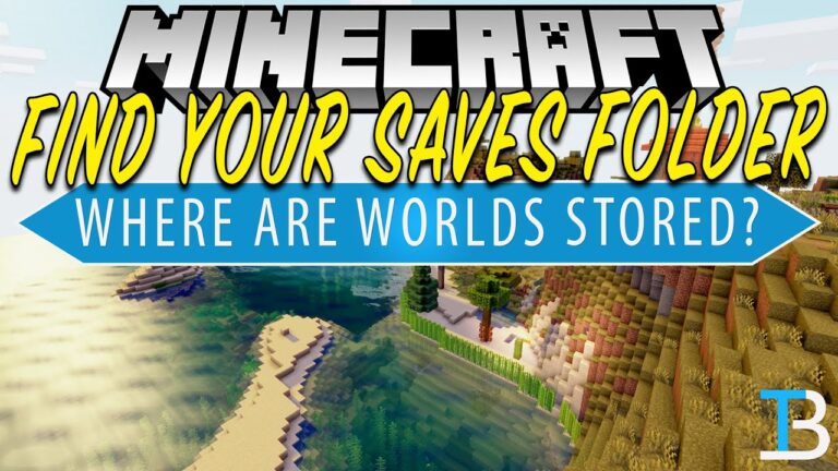 Where do Minecraft worlds get saved?