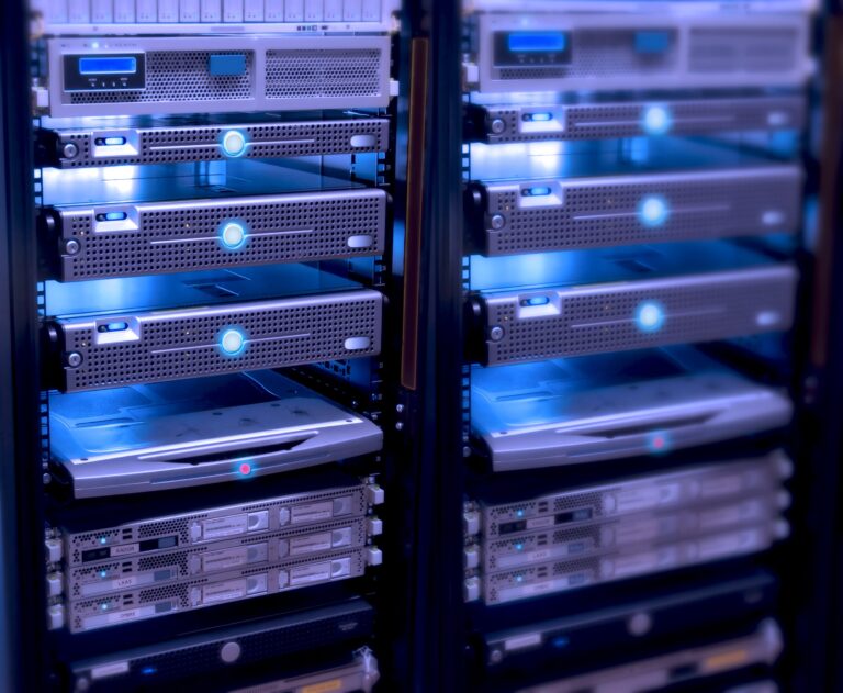 Which are advantages of using a server?