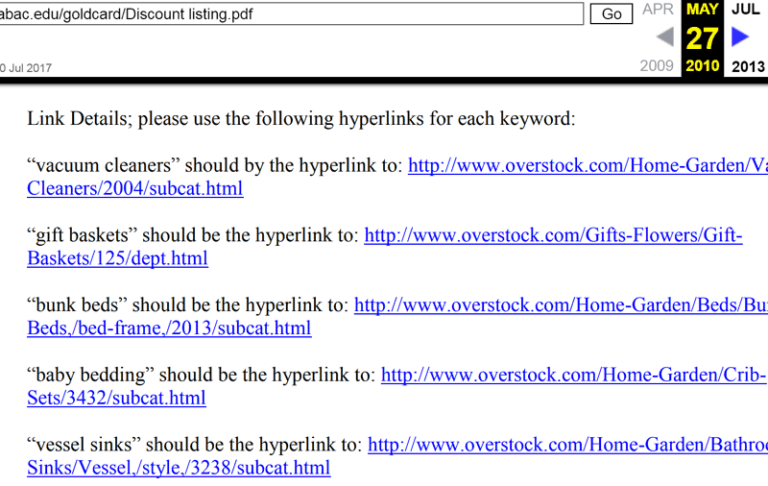 Why do links sometimes not work?