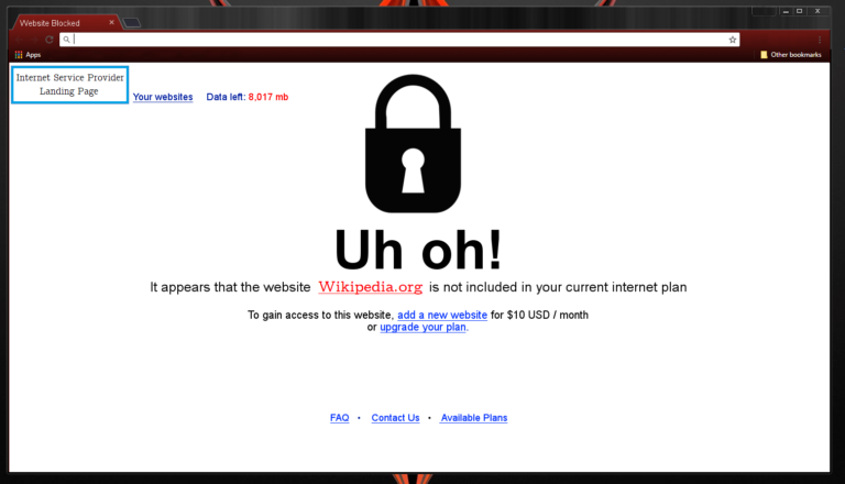 Why do websites keep blocking me?