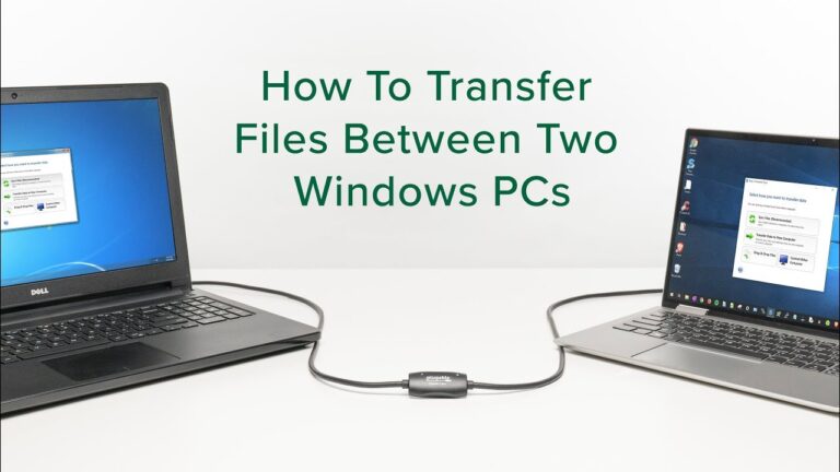 Can you transfer files between computers using a USB cable?