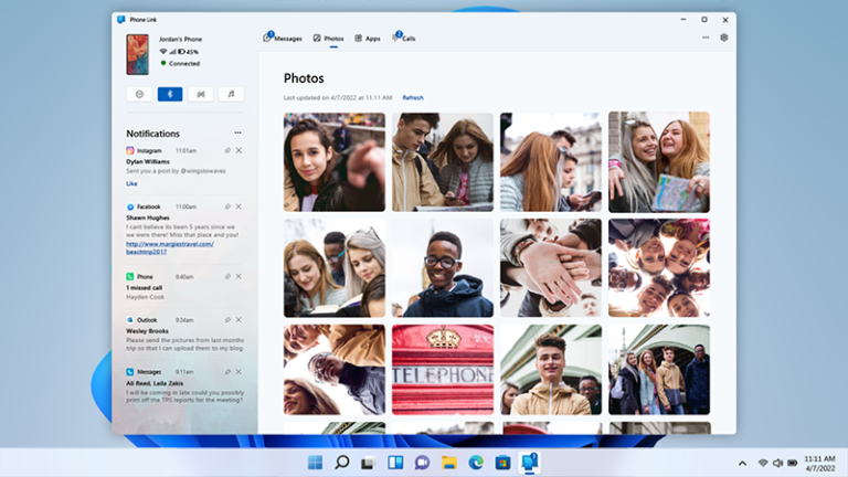 How do you use Phone Link?