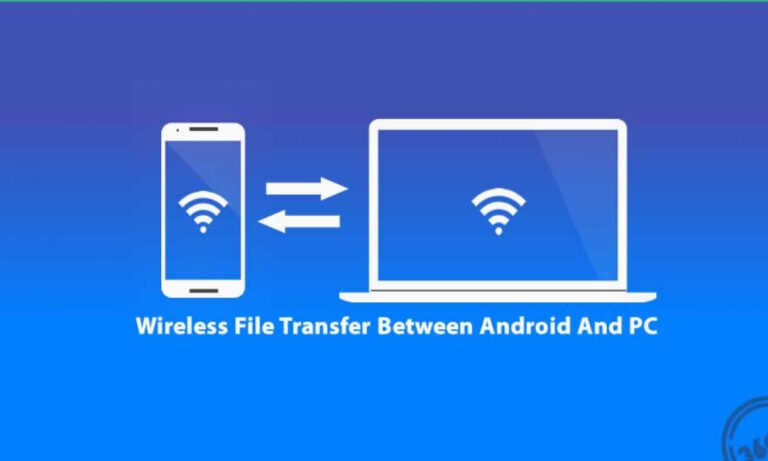 Is there a way to wirelessly transfer files?