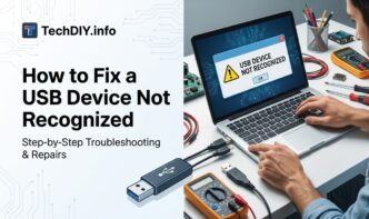 How to Fix a USB Device Not Recognized