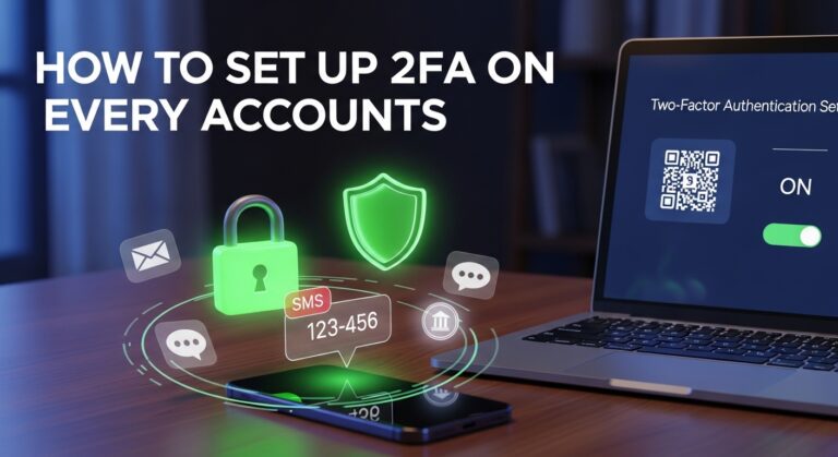How to Set Up Two-Factor Authentication (2FA) on Every Account