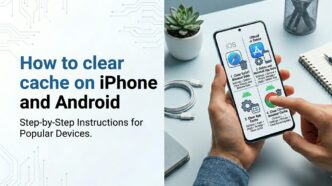 How to clear cache on iPhone and Android