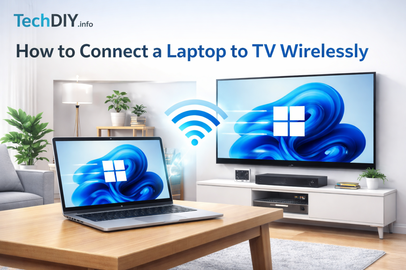 How to Connect a Laptop to a TV Wirelessly (4 Methods That Actually ...