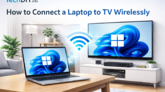 How to connect a laptop to TV wirelessly