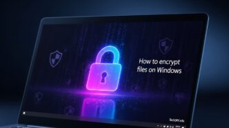 How to encrypt files on Windows
