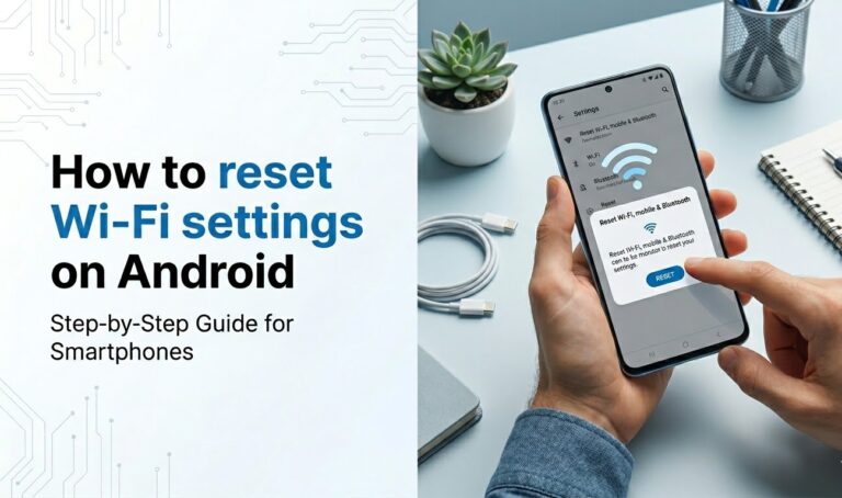 How to reset Wi-Fi settings on Android