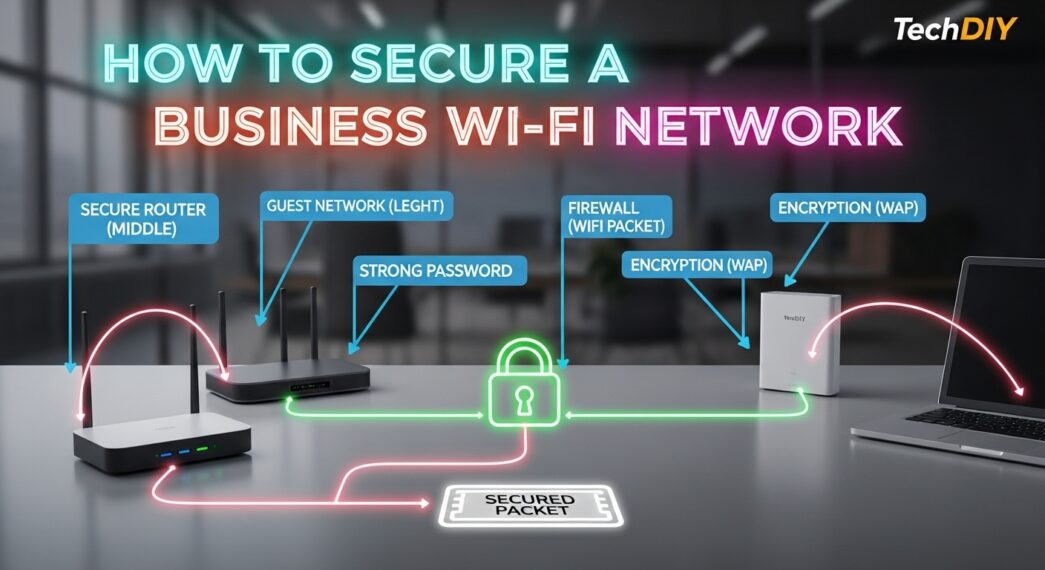 How to secure a business Wi-Fi network
