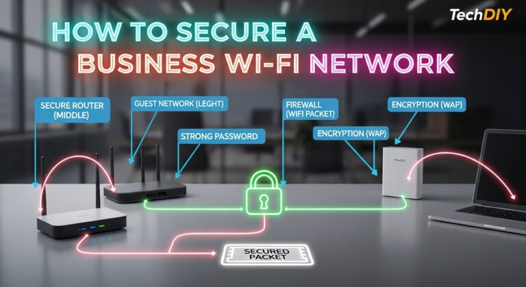 How to secure a business Wi-Fi network
