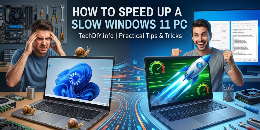 How to speed up a slow Windows 11 PC