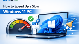 How to speed up a slow Windows 11 PC