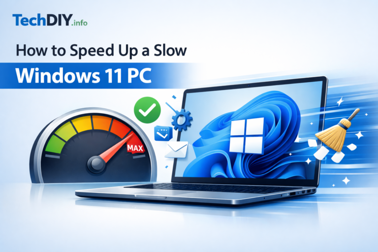 How to speed up a slow Windows 11 PC