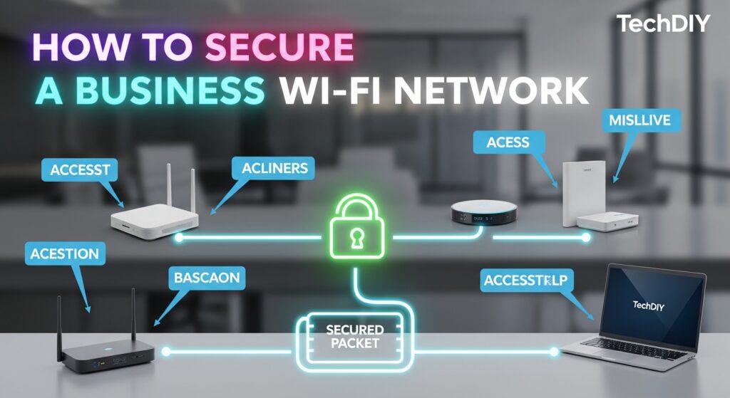 How to secure a business Wi-Fi network
