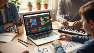 Chrome Music Lab in Homeschool