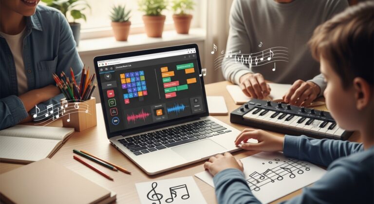 How to Use Chrome Music Lab in Homeschool Music Education