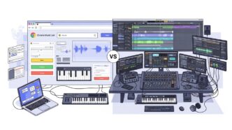 Chrome Music Lab vs Traditional Music Software