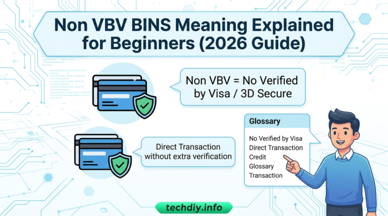 Non VBV BINS 2026, List,  Meaning Checker Cardable sites