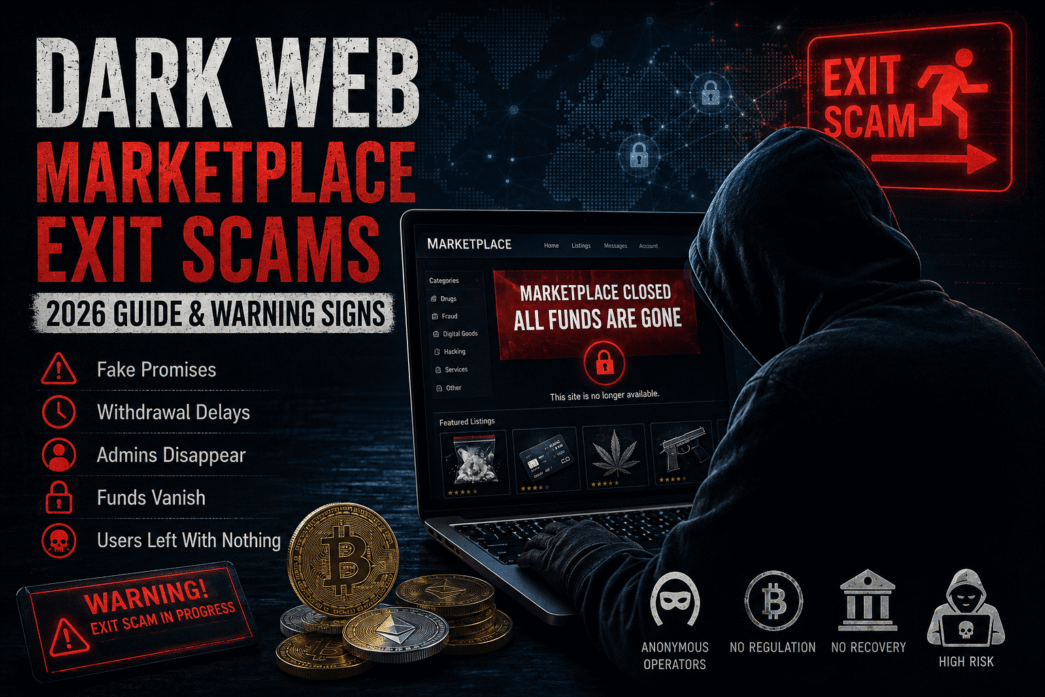 dark web marketplace exit scams