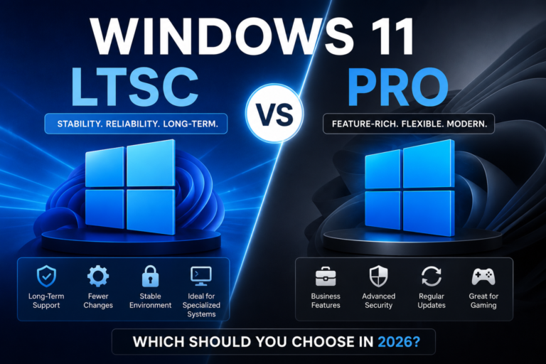 Windows 11 LTSC vs Pro: Which Should You Choose in 2026?