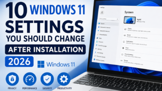 Windows 11 Settings You Should Change